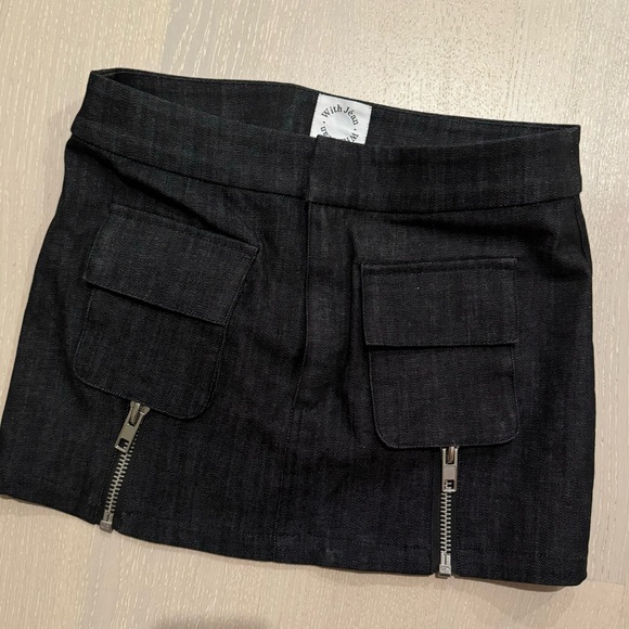With Jean mini skirt. Fits size 2/XS/S - Picture 1 of 2